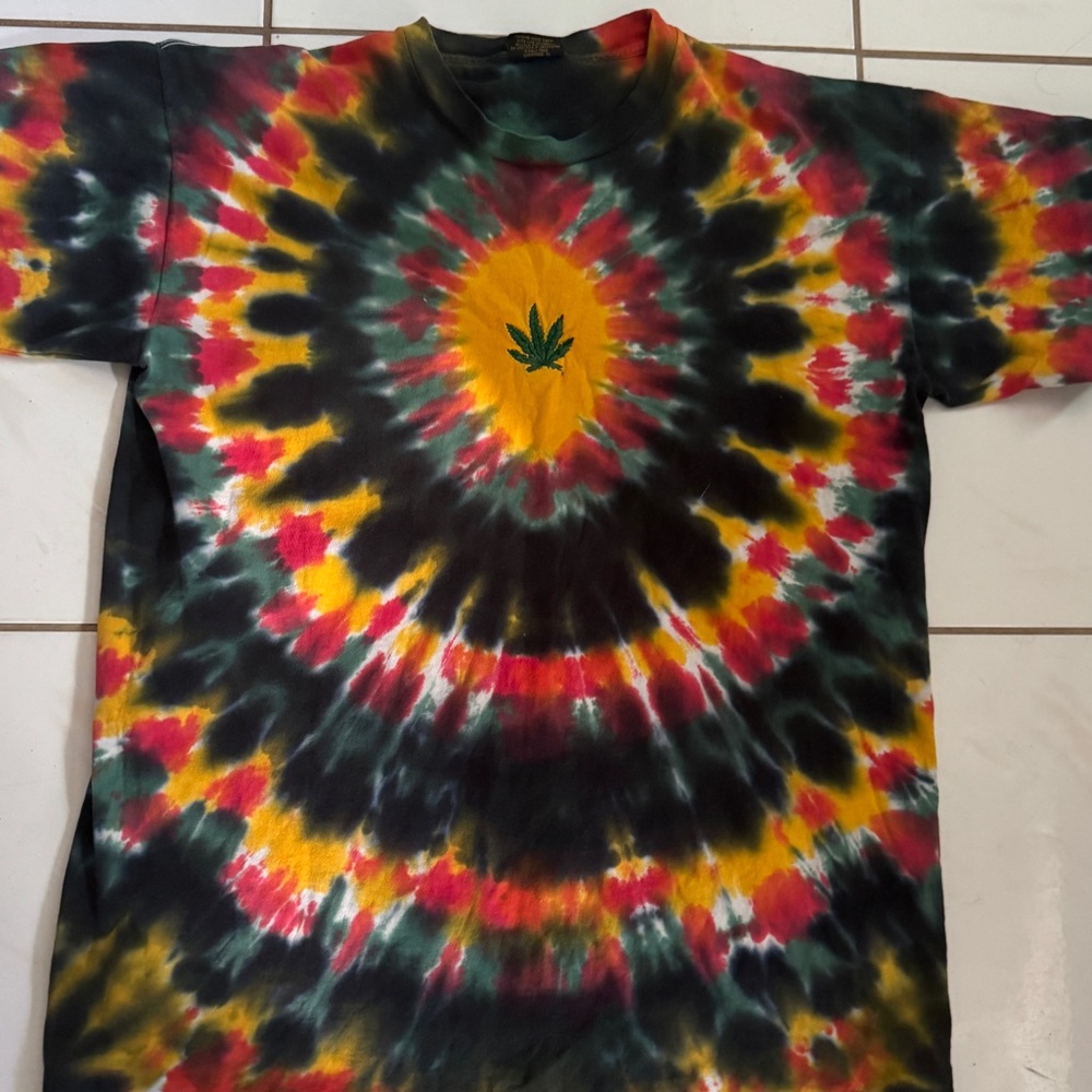 Vintage MJ tie dye tee XL 100% cotton